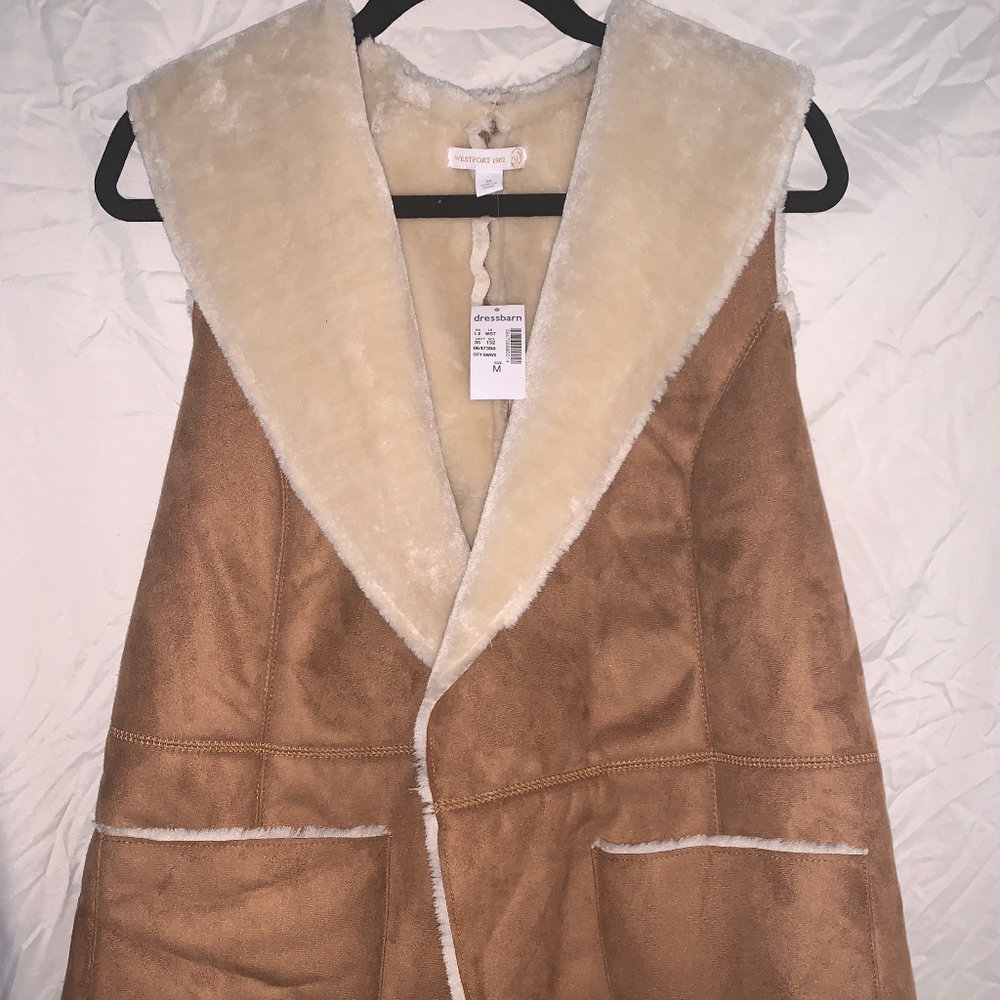 Fuzzy vest